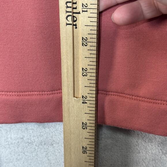 Coldwater Creek Jacket Womens Small Pink Full Zip Mock Neck Pockets Stretch - Picture 9 of 10